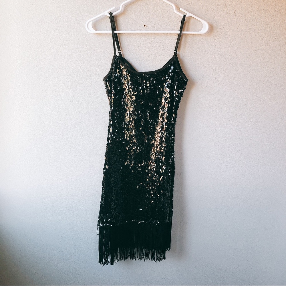 Black Flapper Dress